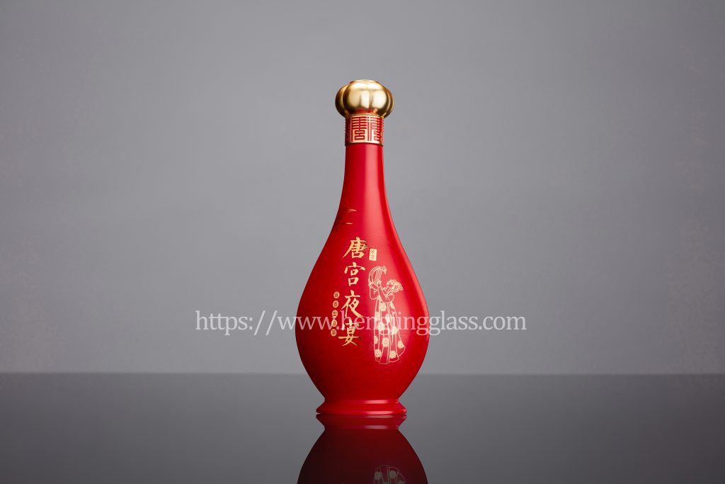 500ml Liquor Bottle HJ-BP023 Chinese style