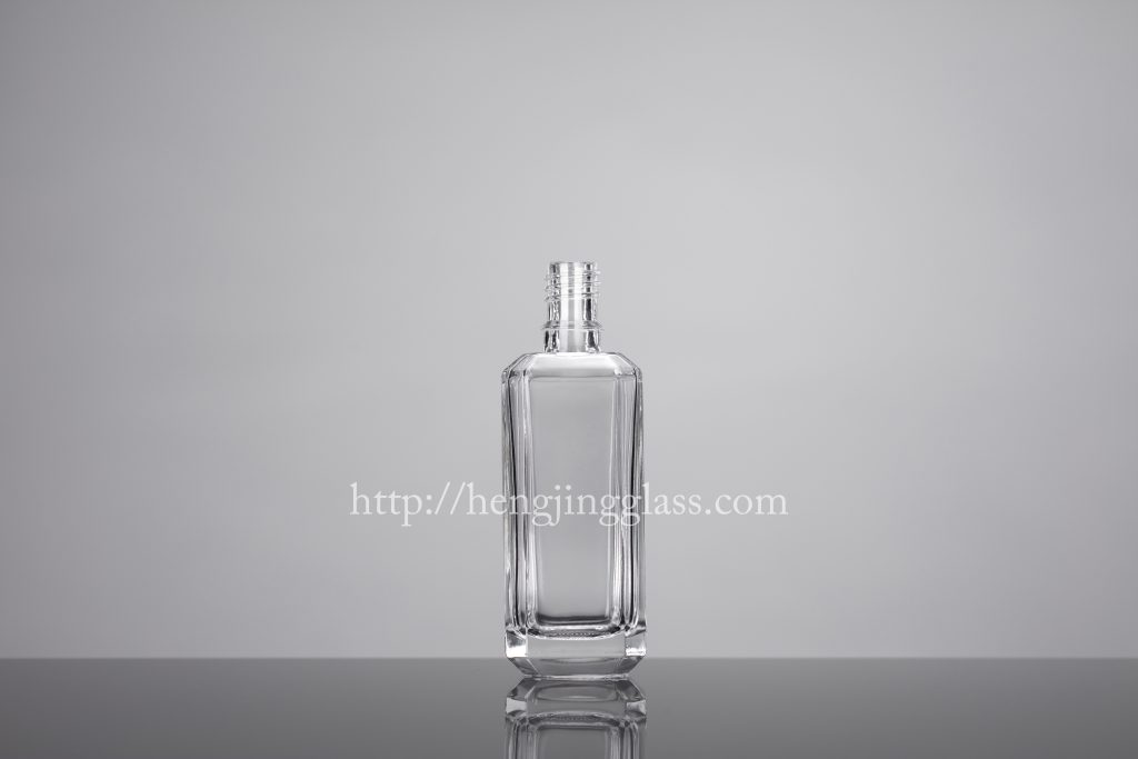 50ml Square Mini Glass Bottle HJ-Y030