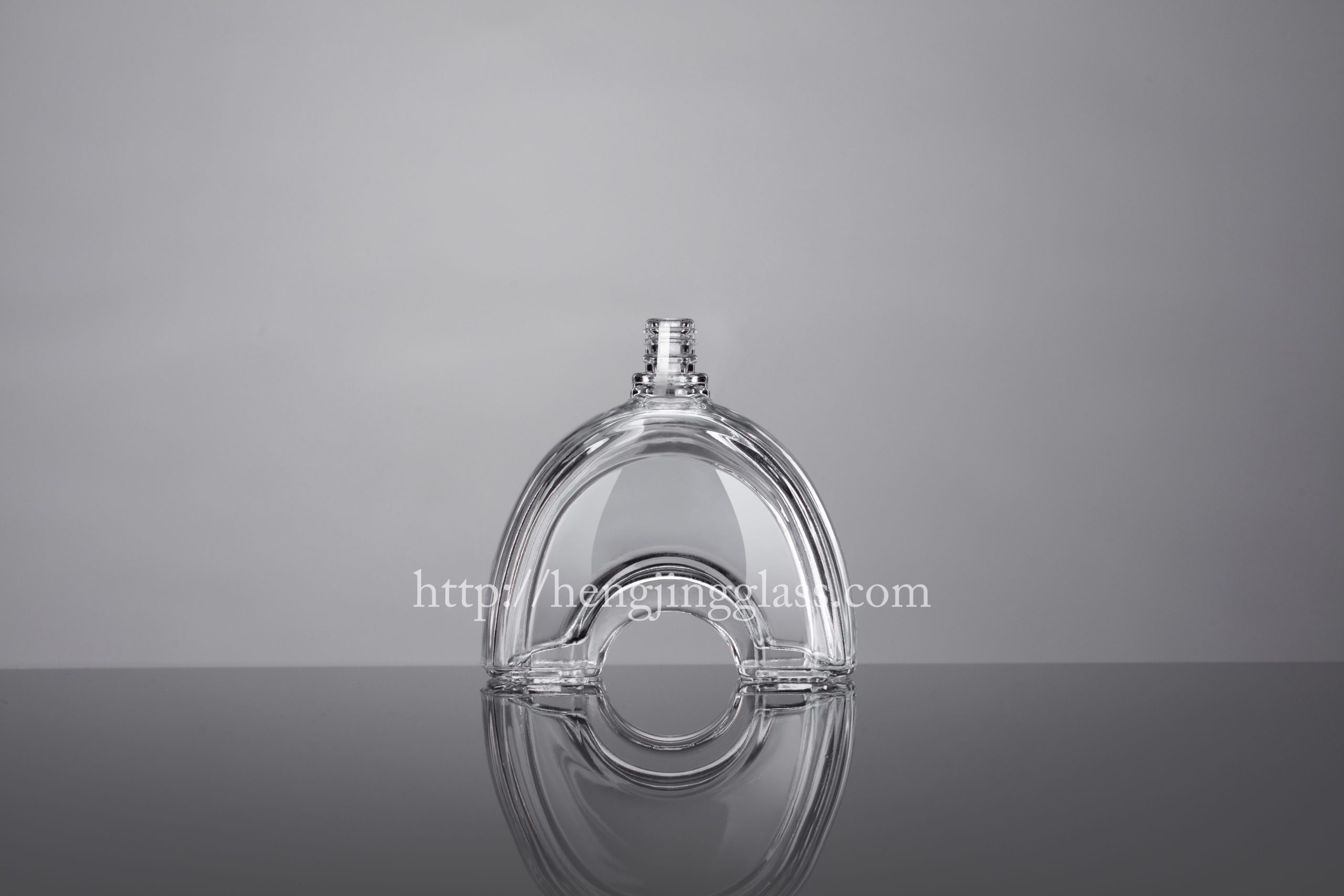 50ml HJ-Y032 Bridge-shaped Mini Glass Bottle
