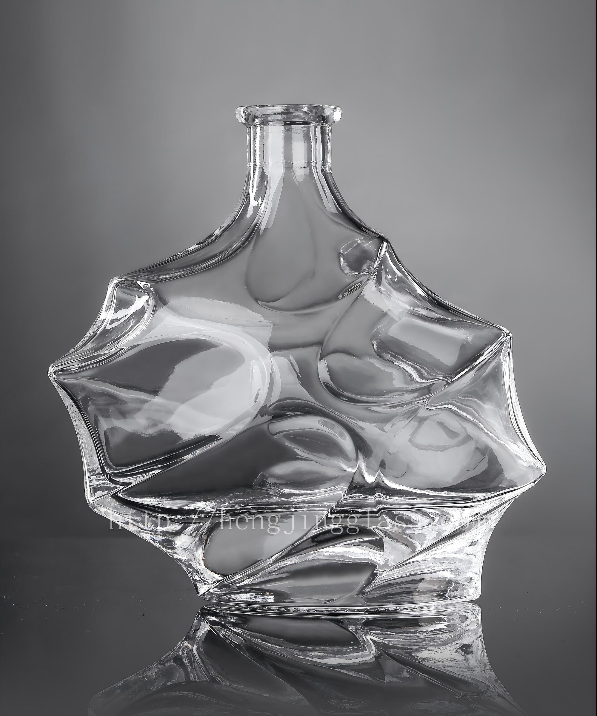 700ml HJ-Y021 Brandy/XO/Whisky/Vodka Bottle