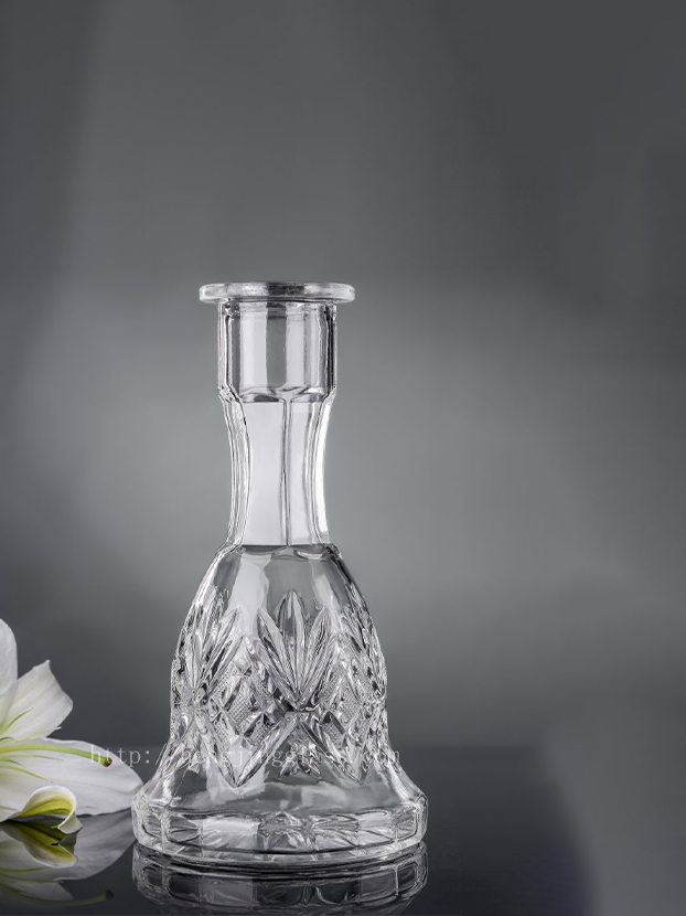 850ml Engraved Glass bottle/Snuff Bottle HJ-K001