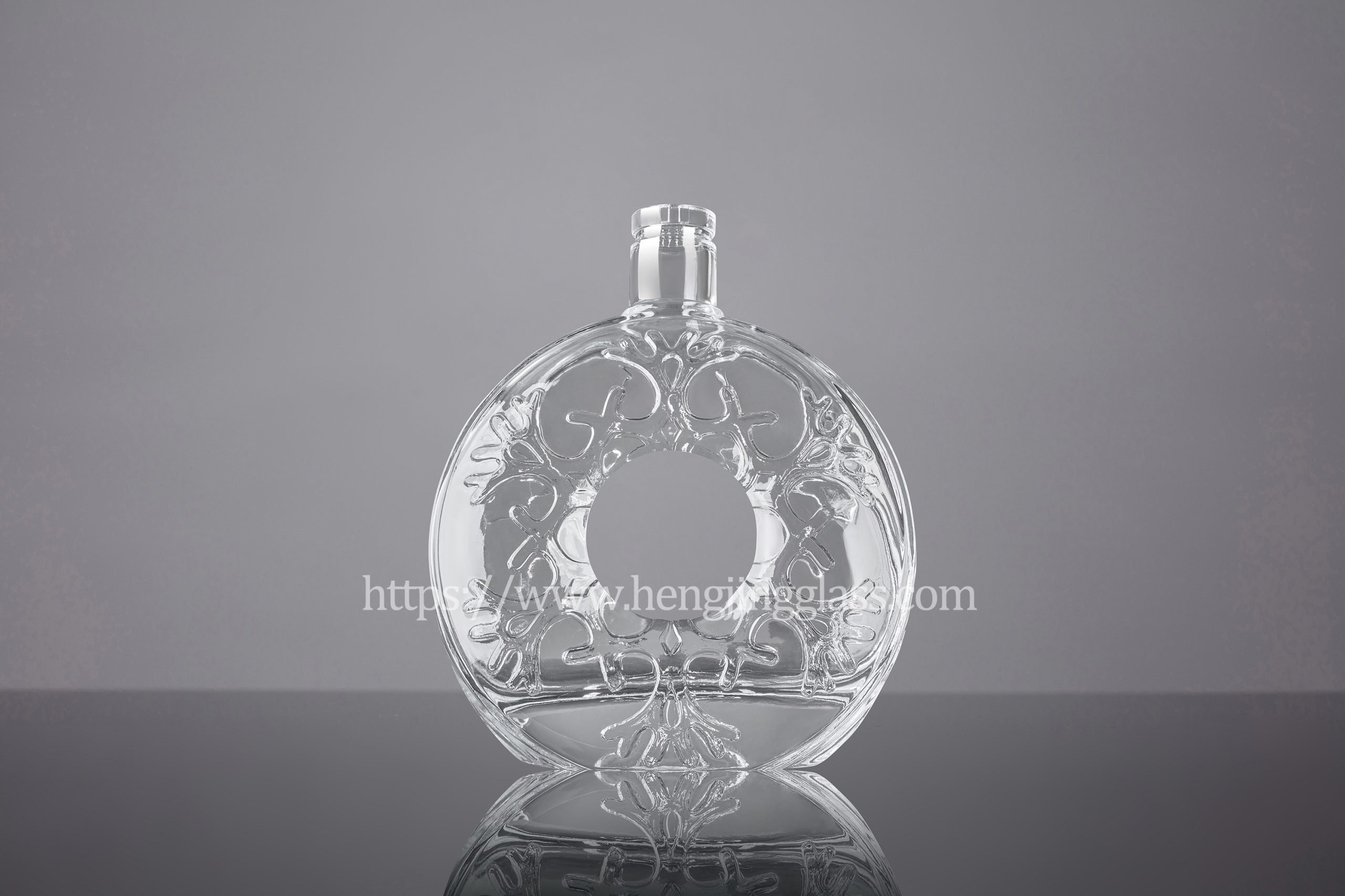 1000ml Liquor Bottle Super Flint Glass HJ-Y071