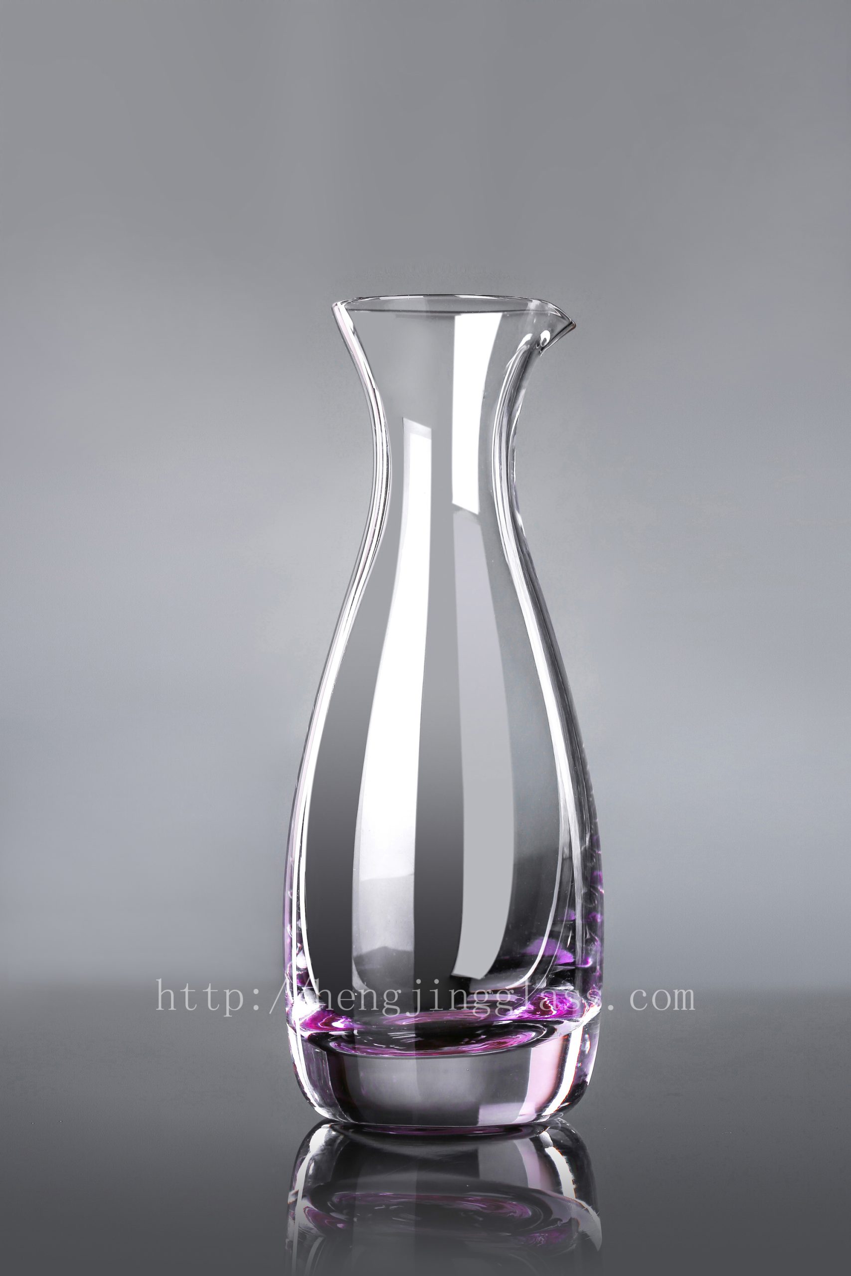 80ml HJ-F1803 Decanter Split pot with pink bottom