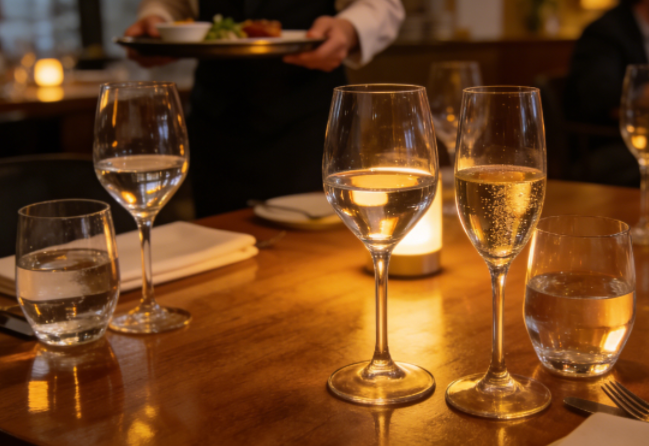 glass cups for hotel and restaurants