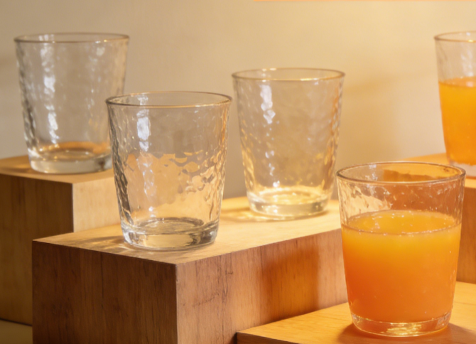 glass cups for promotion