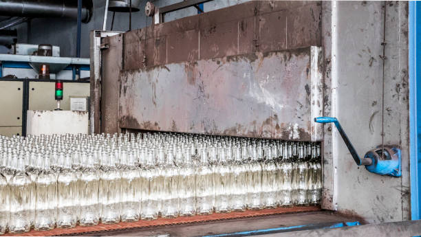 Annealing treatment of glass bottles