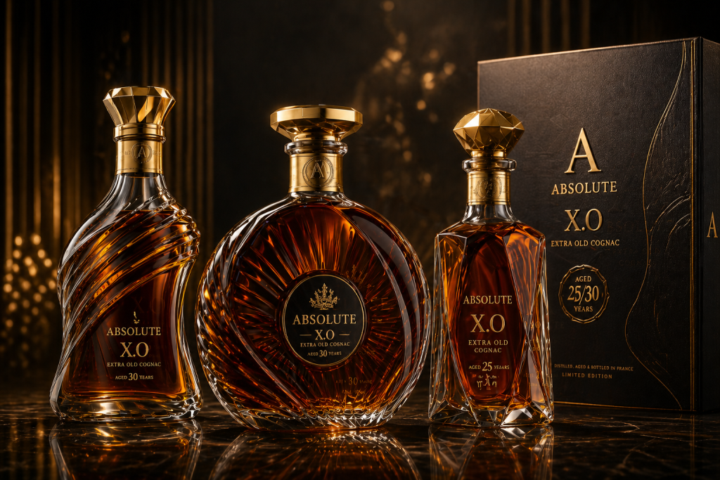High-end wine glass bottle packaging