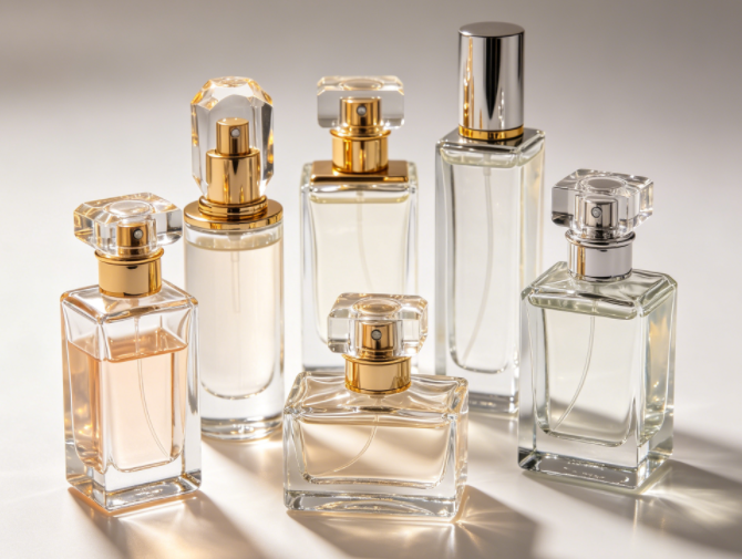 custom glass bottles for perfume industry