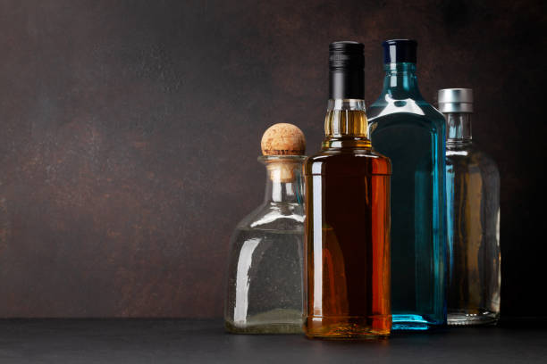 Premium spirits bottle packaging