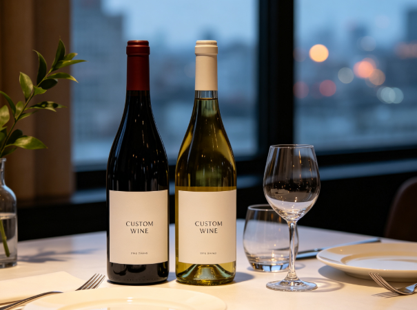 custom wine bottles