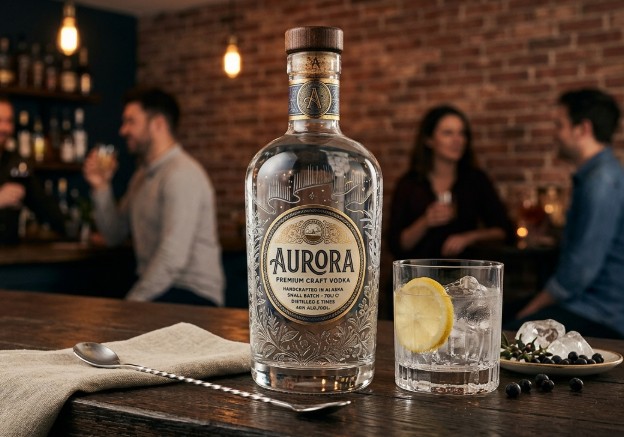 custom vodka bottle